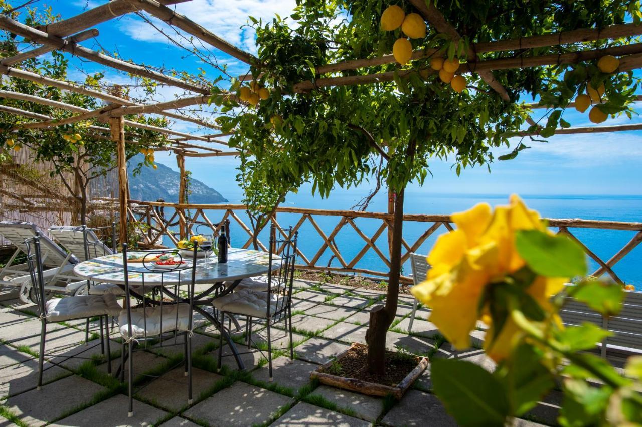 Villa Briganti Seaview Terrace Positano Exterior foto